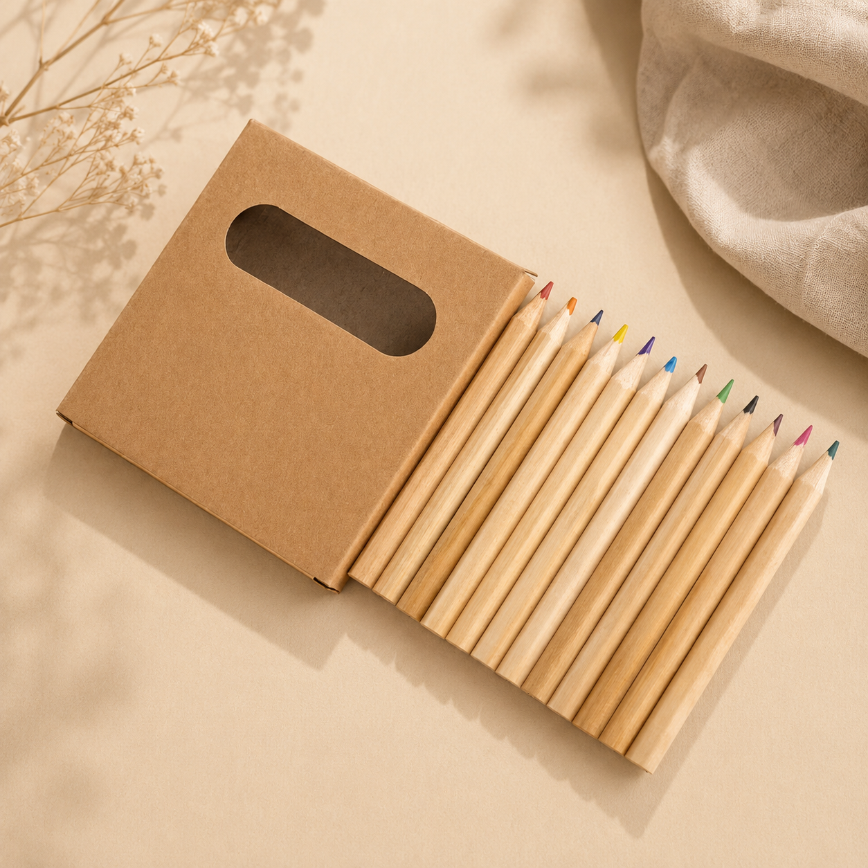 12-Color Pencil Set