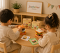Wooden Burger Sandwich Toy