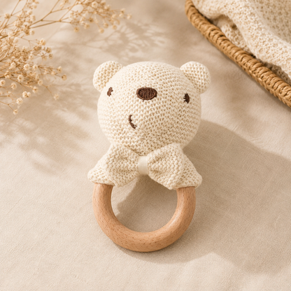 Crochet Teething Rattle