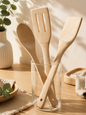 Bamboo Wooden Kitchen Utensils Set