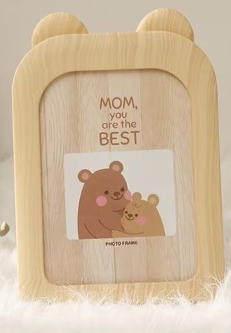 Photo Frame 7" MOM Bear Design