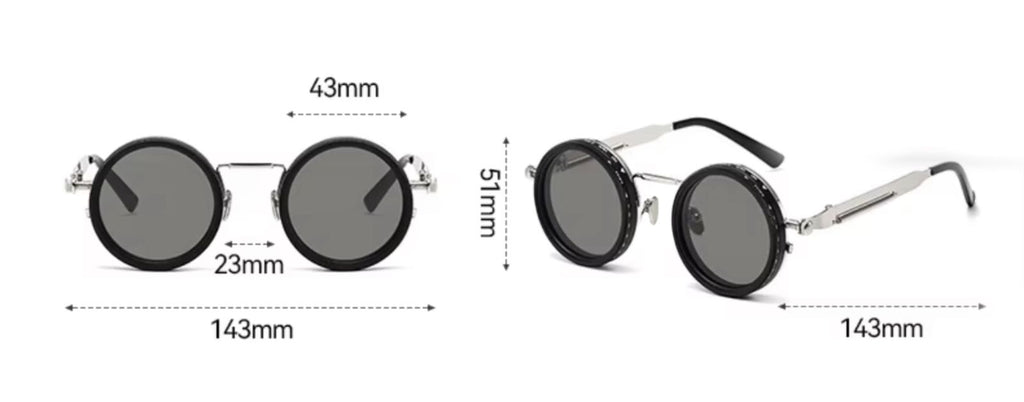 TintFlow Sunglasses- Black
