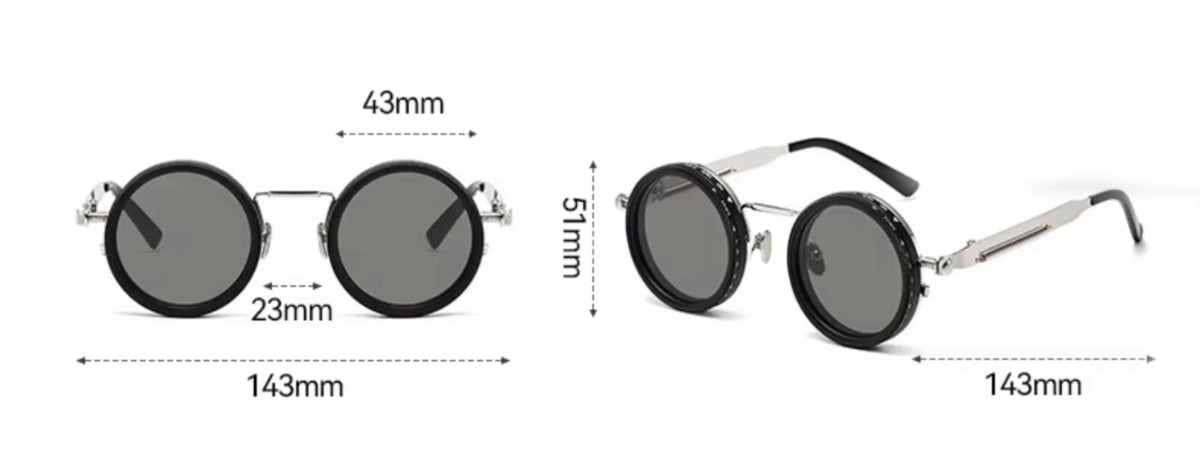 TintFlow Sunglasses- Black
