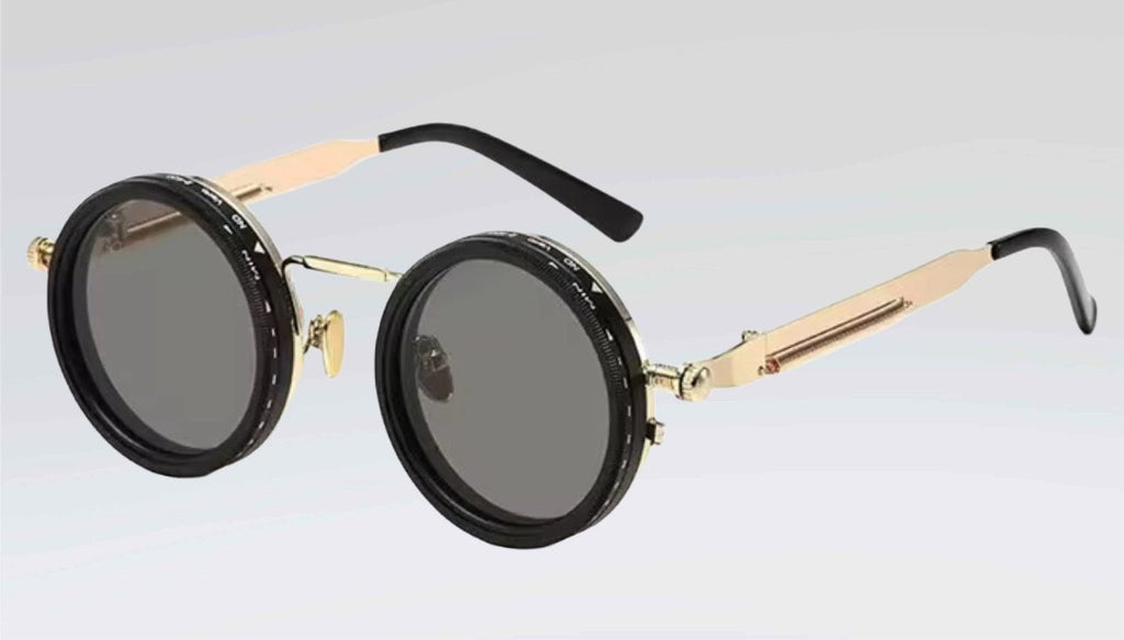 TintFlow Sunglasses- Gold