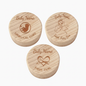 3pcs Custom Wooden Baby Keepsake Box Set