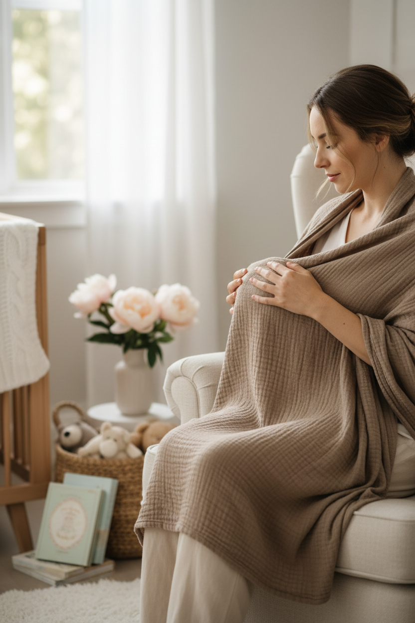 Breastfeeding Nursing Shawl Cover
